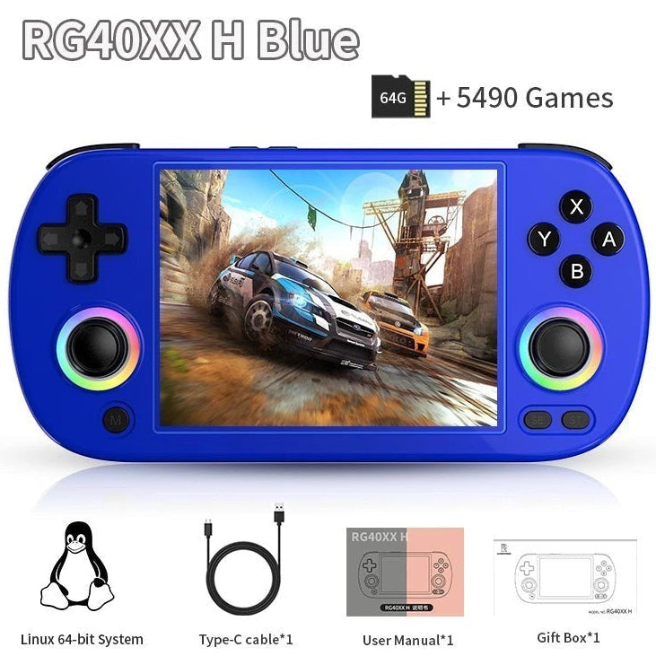 PANDORA RG40XX H Retro Handheld Game Console with 4.0" IPS Screen