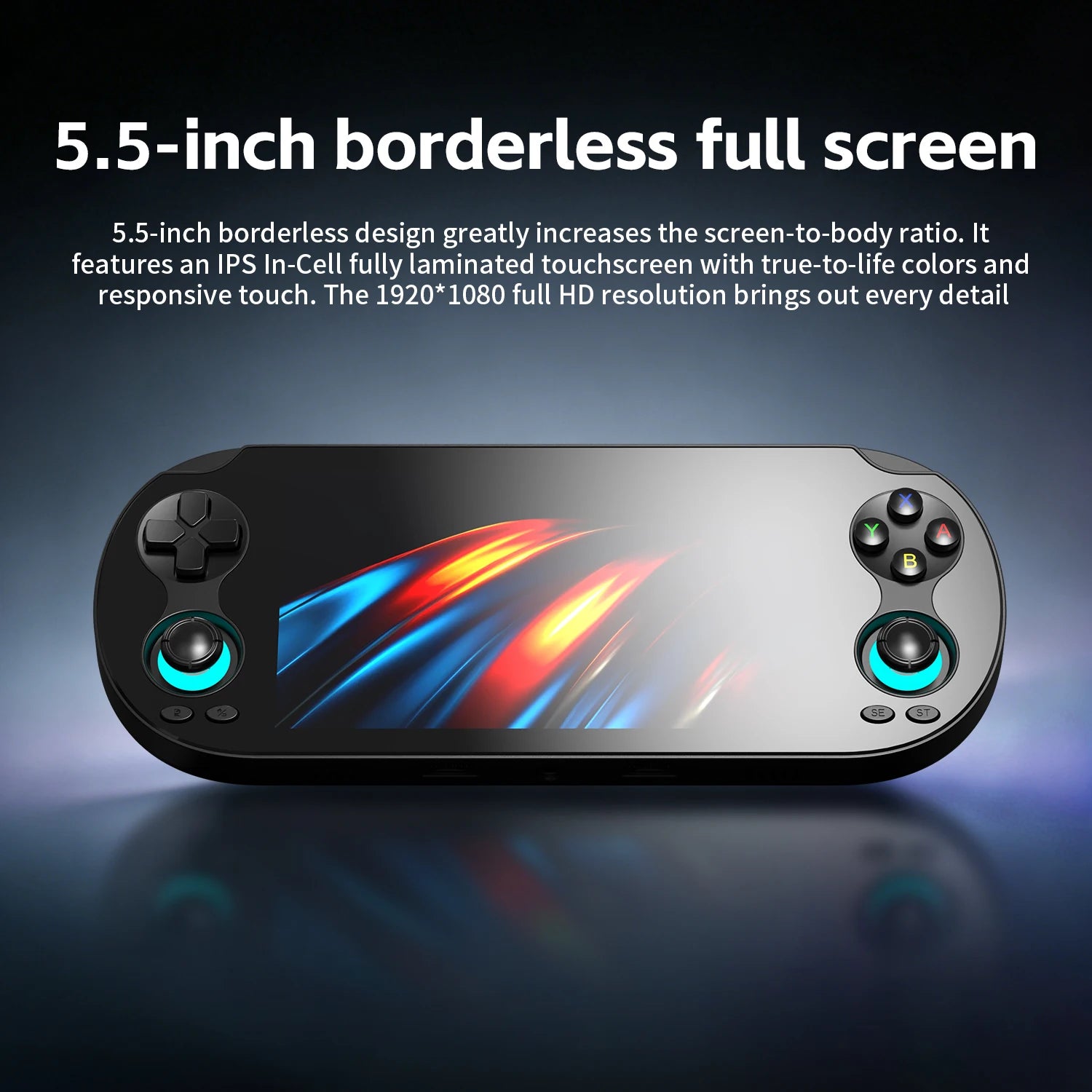 PANDORA RG VITA / RG VITA Pro Handheld Game Console IPS Touchscreen 5000mAh Video Gaming Player Supports AI Streaming RixelHK