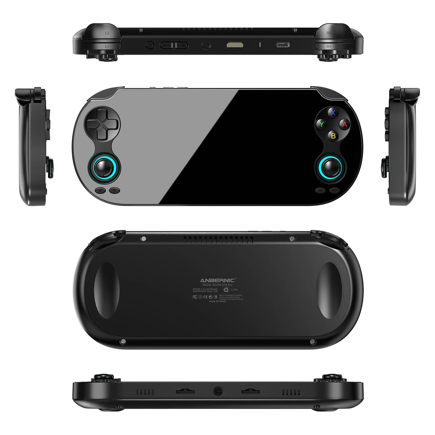 PANDORA RG VITA / RG VITA Pro Handheld Game Console IPS Touchscreen 5000mAh Video Gaming Player Supports AI Streaming RixelHK