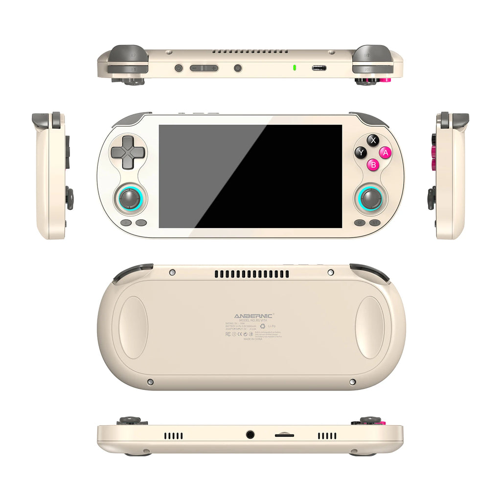 PANDORA RG VITA / RG VITA Pro Handheld Game Console IPS Touchscreen 5000mAh Video Gaming Player Supports AI Streaming RixelHK