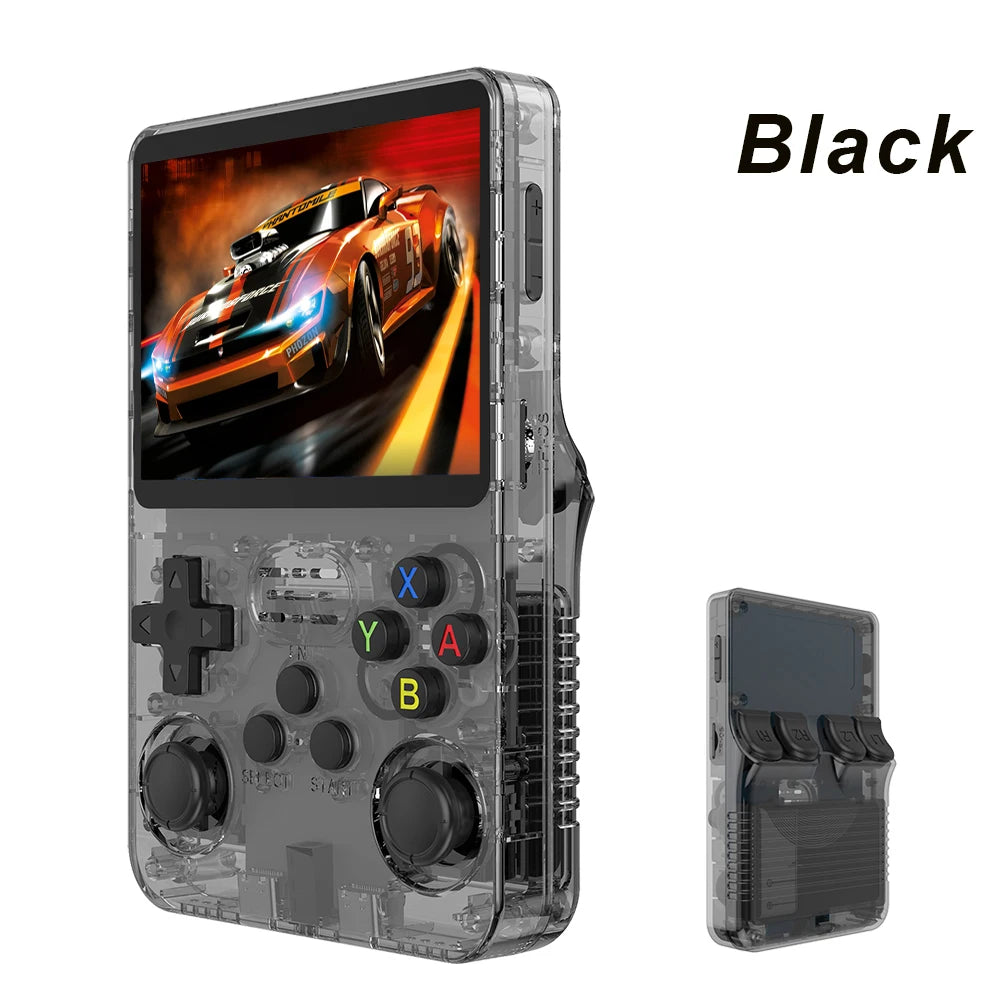 PANDORA R36S Retro Handheld Game Console 128GB – 3.5" IPS Screen, Linux System, Portable Gaming Player