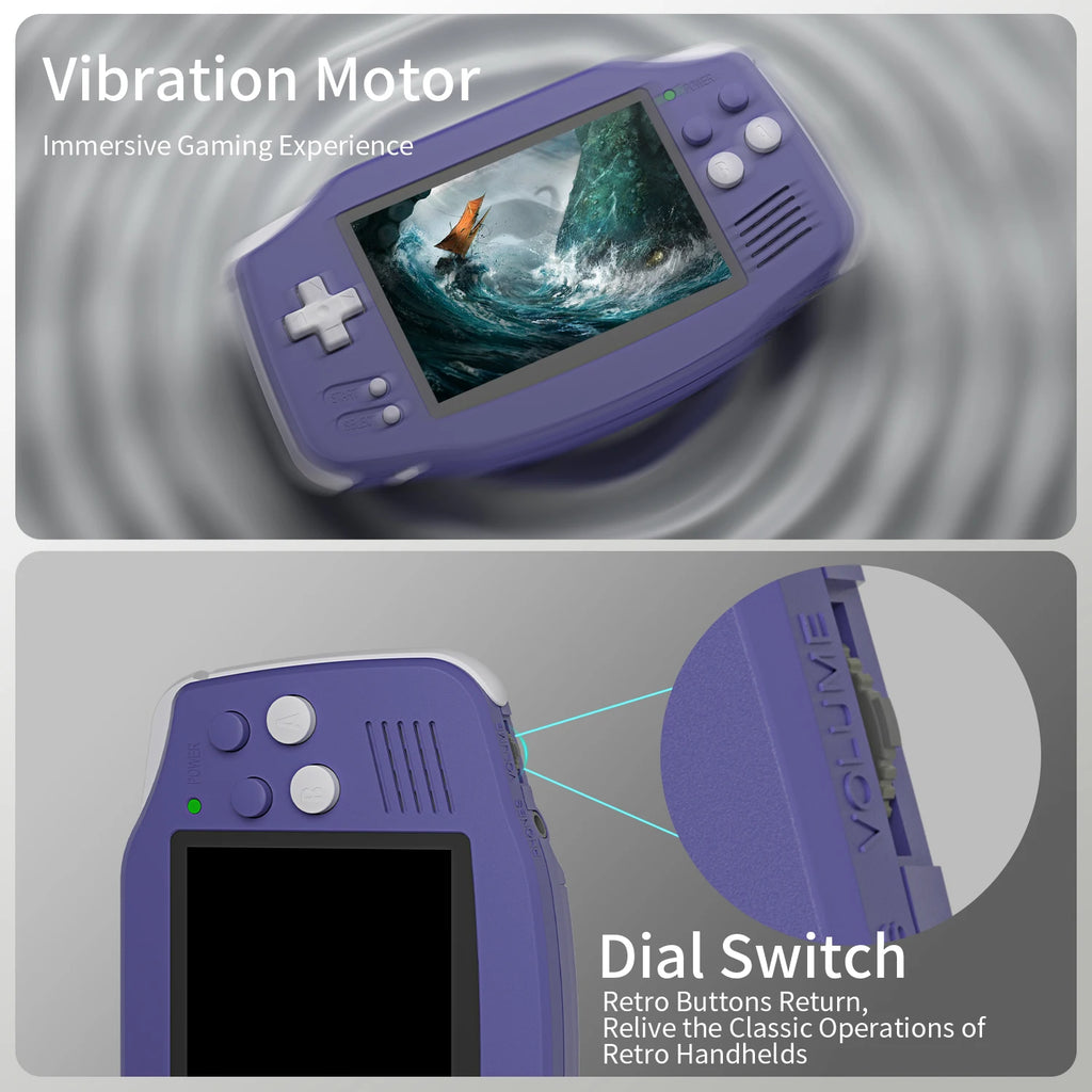 PANDORA RG34XX Handheld Game Console – 3.4" IPS Screen, Linux, WiFi & Bluetooth