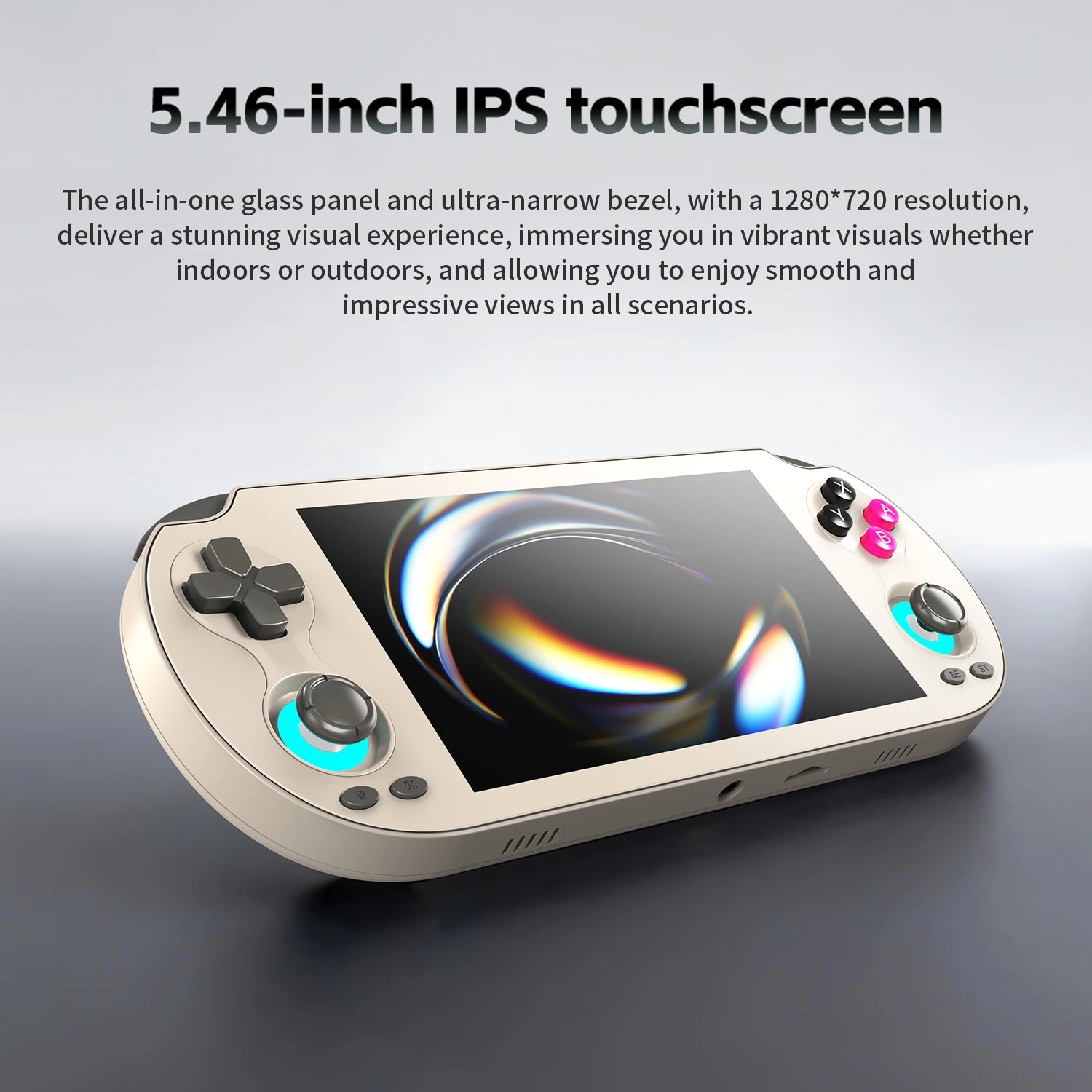 PANDORA RG VITA / RG VITA Pro Handheld Game Console IPS Touchscreen 5000mAh Video Gaming Player Supports AI Streaming RixelHK
