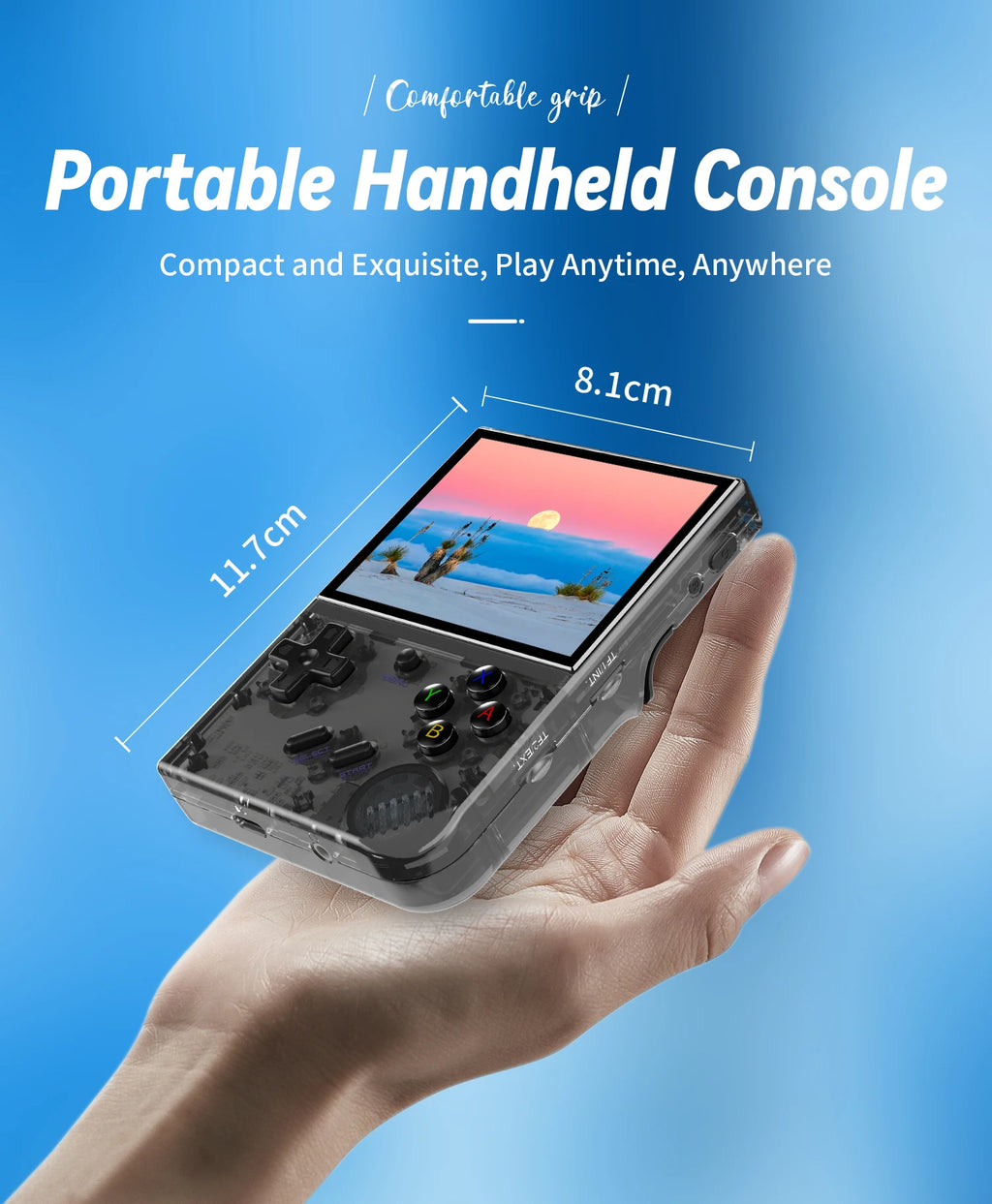 PANDORA RG35XX Plus Retro Handheld Game Console with 3.5" IPS Screen