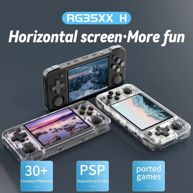 PANDORA RG35XX H Retro Handheld Game Console with 3.5" IPS Screen
