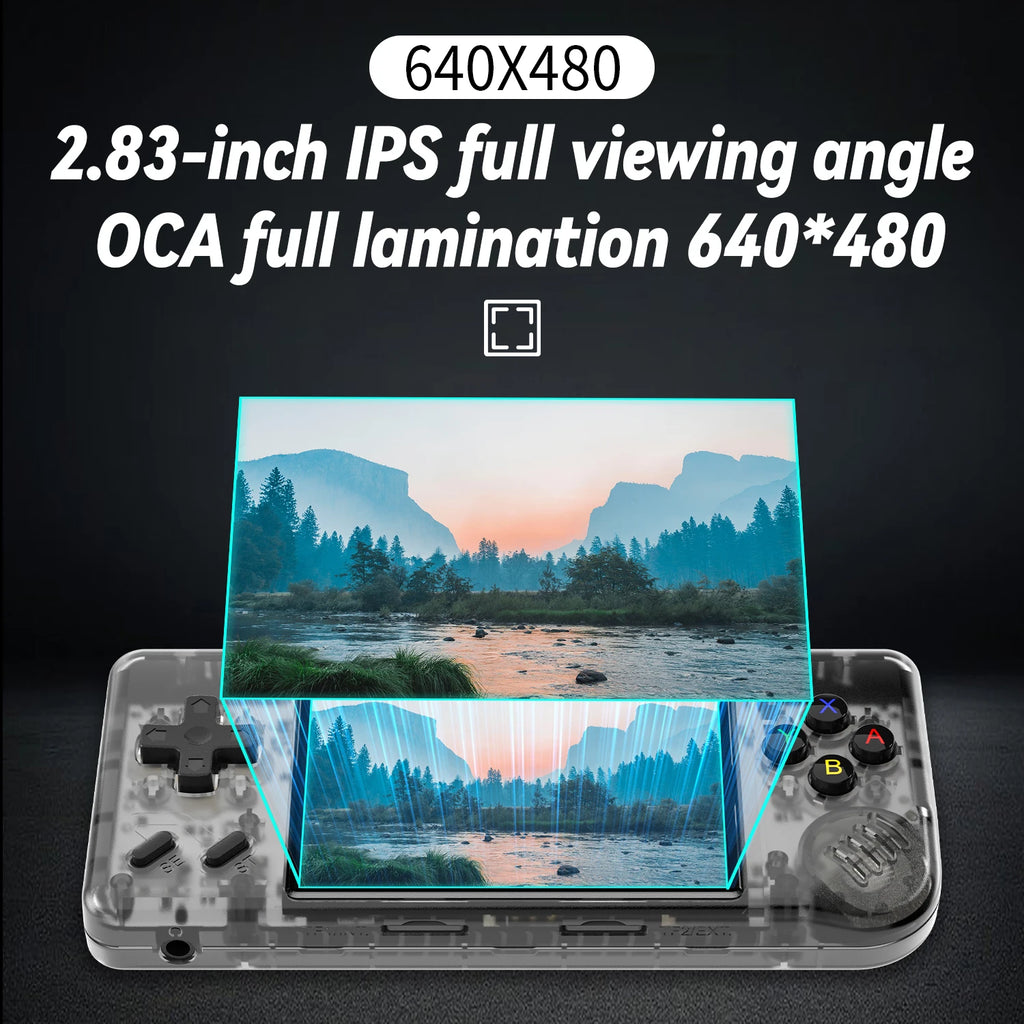 PANDORA RG28XX Retro Handheld Game Console with 2.83" IPS Screen & HDMI