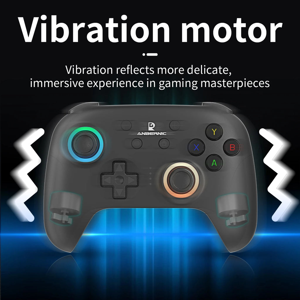 PANDORA RG P01 Wired Wireless Bluetooth Games Controller RGB Hall Effect Joystick XBOX Game Gamepad for PC Android IOS Steam