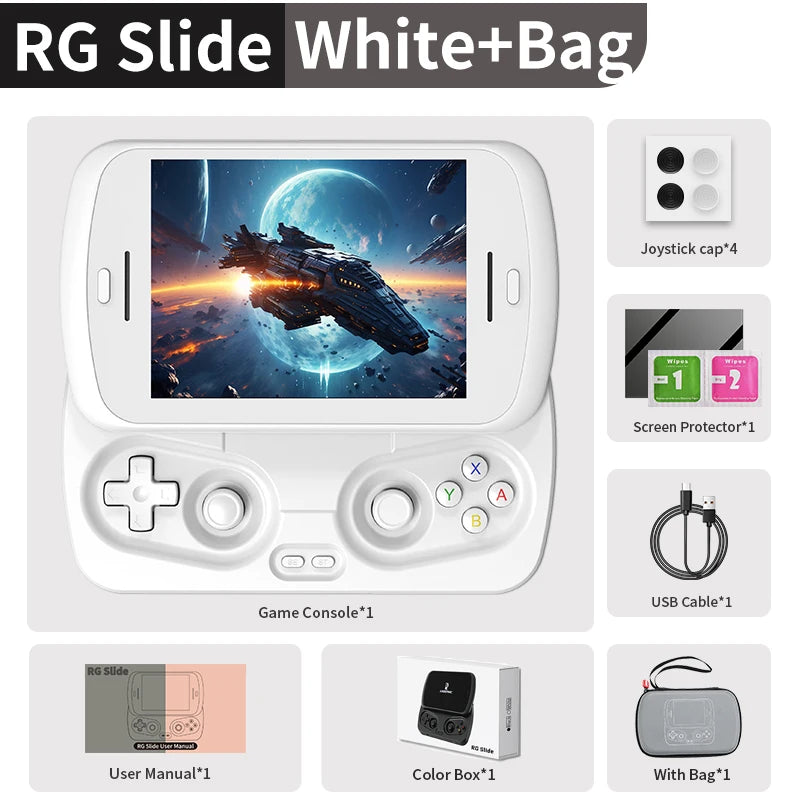 PANDORA RG Slide Handheld Game Console – 4.7" LTPS Display, Android, WiFi