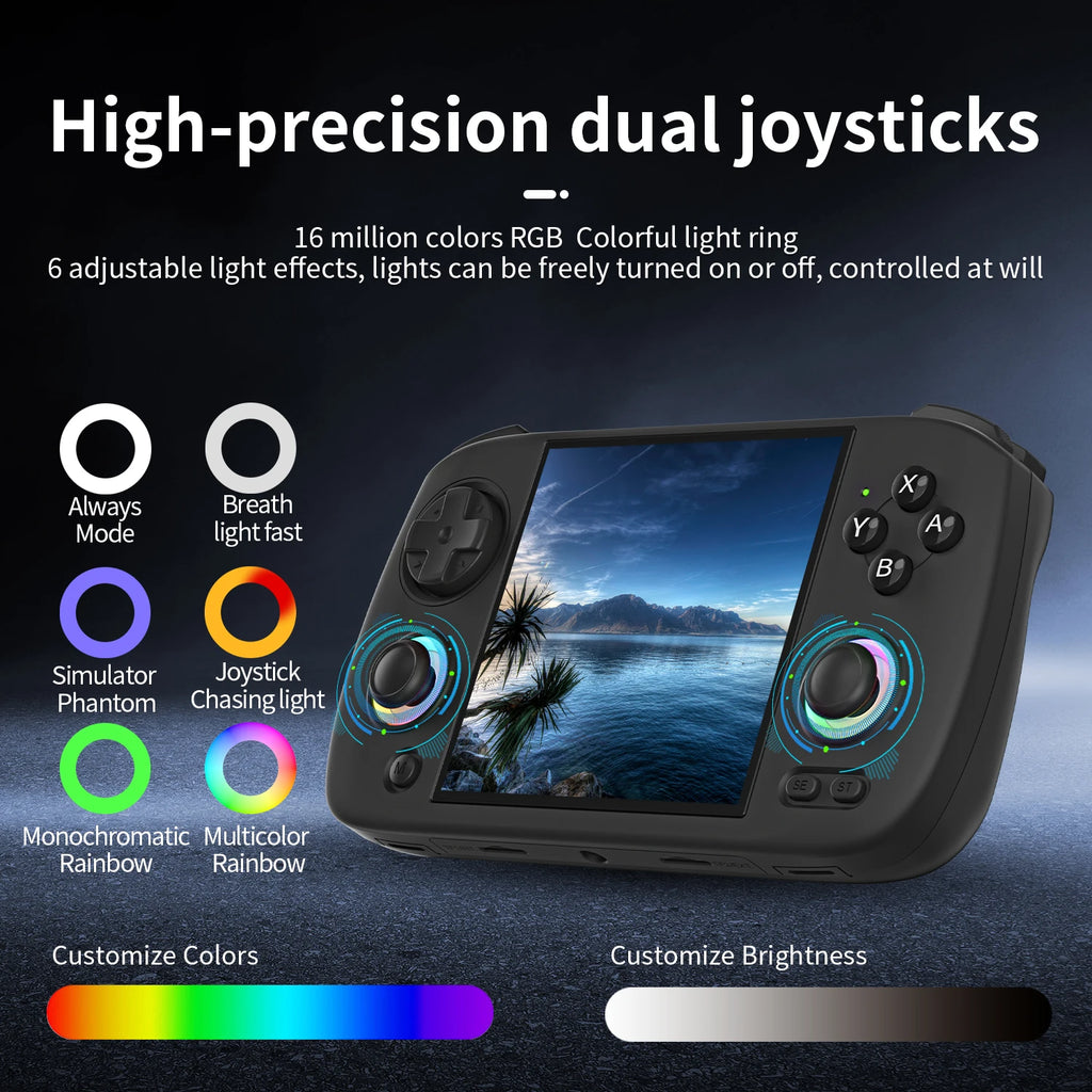 PANDORA RG CubeXX Handheld Game Console – 3.95" IPS Screen, Linux, WiFi & Bluetooth