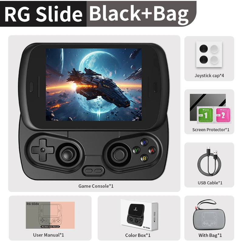 PANDORA RG Slide Handheld Game Console – 4.7" LTPS Display, Android, WiFi